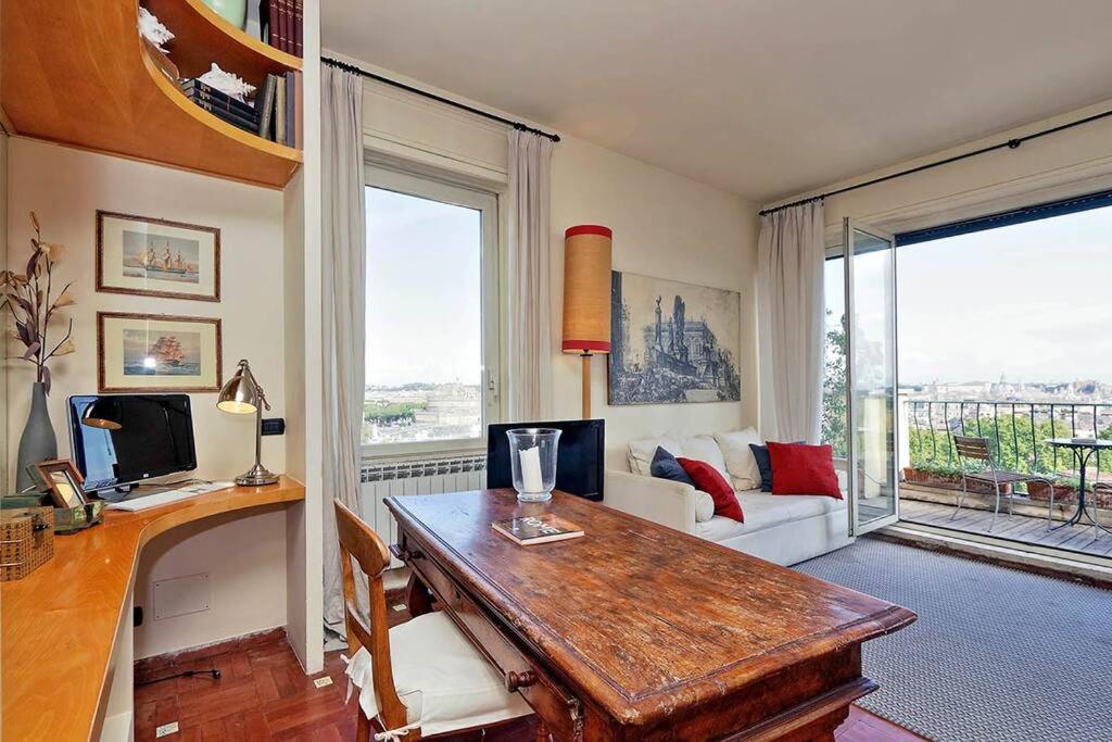 רומא Sant'Onofrio Terrace Apartment מראה חיצוני תמונה